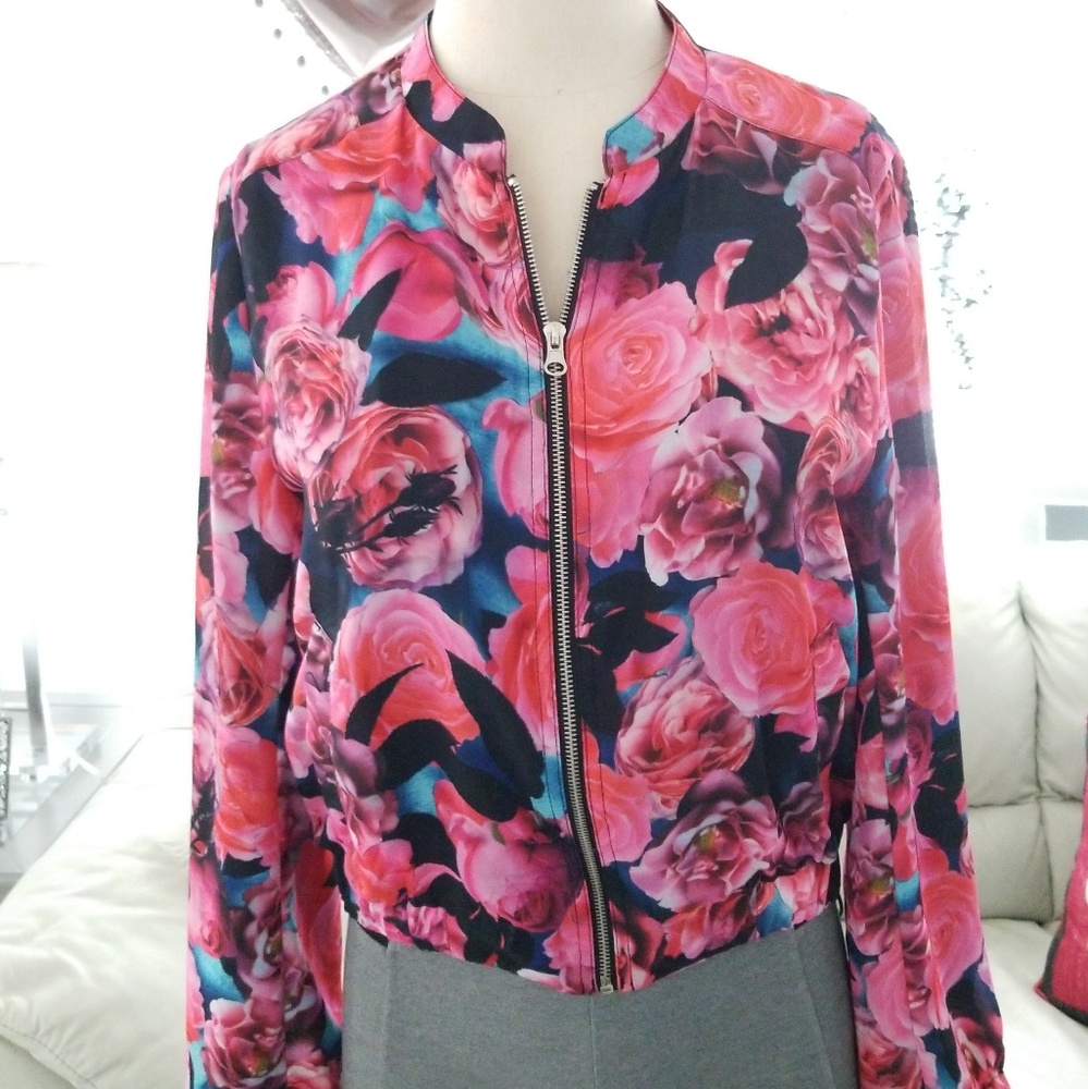 Floral jacket